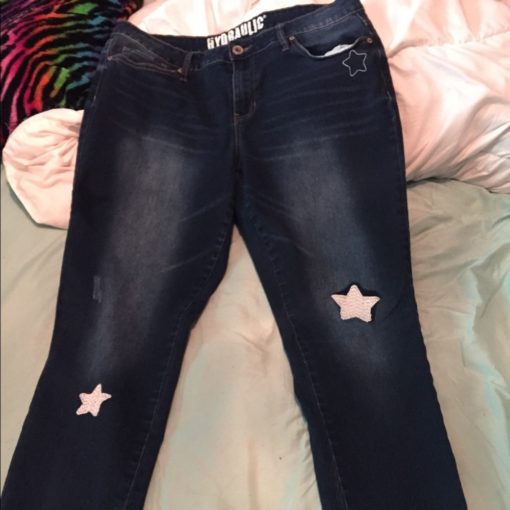 Star hydraulic jeans size 16